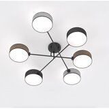  plafonski luster maga 6xE14/10W/230V crna/smeđa/siva | Eponuda.com