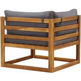  Modularne kutne sofe s jastucima 2 kom tamnosive | shoptok.hr