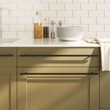  Ručke za ormarić 20 kom crne 480 mm od nehrđajućeg čelika | shoptok.hr