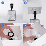 Aigostar Stona lampa 1xE14/40W/230V siva/bela | Eponuda.com