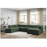 Bobochic Paris Zelena kutna garnitura (s lijevim kutom/u obliku slova "U") Megeve – | shoptok.hr