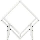  stojalo za drva belo 50x25x50 cm hladno valjano jeklo | Shoptok.si