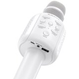 Borofone brezžični karaoke mikrofon bel | Shoptok.si