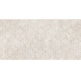 Cersanit liv terria light grey geo decor matt rect 29.8x59.8cm Cene