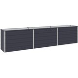  Povišeni vrtni krevet Antracit 240 x 40 x 55 cm | shoptok.hr