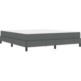 Krevet s opruga kutije Tamno siva 180 x 200 cm tkanina | shoptok.hr