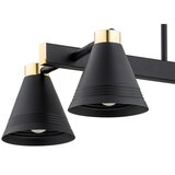  Argon 1774 - Luster na šipci AVALONE 4xE27/15W/230V crna/zlatna | Eponuda.com