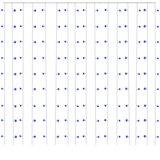  LED vilinska zavjesa 3 x 3 m 300 LED plave 8 funkcija | shoptok.hr