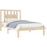  Posteljni okvir iz trdne borovine 100x200 cm, (20643629) | Shoptok.si