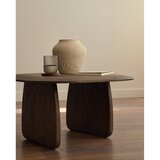 Kave Home Pomoćni stol od punog hrasta 70x71 cm Pirita – | shoptok.hr