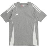 Adidas Tehnička sportska majica 'TIRO24' siva / bijela | shoptok.hr