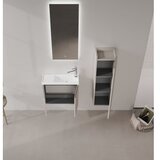 Hanah home Kupatilski ormarić sa umivaonikom i ogledalom (2 komada) Ferla 60 565 | Eponuda.com