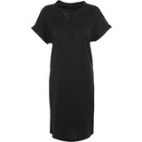 Trendyol ženska haljina Curve Black V Neck Knitted | ePonuda.com