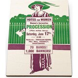 Customworks España magnet - suffragettes, women's coronation procession cene
