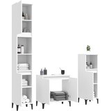  3-dijelni set kupaonskog namještaja bijeli konstruirano drvo | shoptok.hr