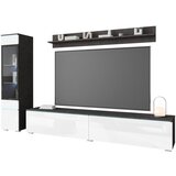 P & B Dnevni Regal Vera, Antracit, Bela, 3-Delno, Led Cene