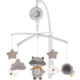 Zopa Music Mobile Raccoon vrtiljak za posteljico z melodijo 1 kos Cene