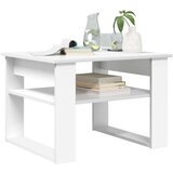  Klubska miza Bela 64 x 54 x 44 cm Konstruiran les, (5000121338) | Shoptok.si