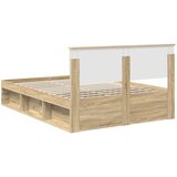  Krevetna konstrukcija Sonoma 140 x 190 cm Čvrsto borovo drvo | shoptok.hr