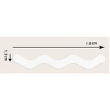INF Protizdrsni trak za stopnice Nedrseči trak za stopnice v obliki črke S 1,3x18 cm, (21781315) Cene