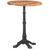 Bistro stolić Ø 60 x 76 cm od masivnog bagremovog drva | shoptok.hr