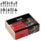Set glodala 8 mm, 15/1 u drvenom kovčegu, za TE-RO 1255 E, TC-RO 1155 E