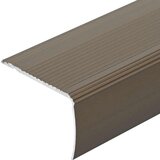  Profili za rubove stepenica 10 pcs Smeđa 67 x 3 x 2 cm Aluminij | shoptok.hr