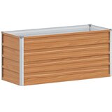  Povišena vrtna gredica Svijetlosmeđa 100 x 40 x 45 cm | shoptok.hr