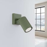  Sollux SL.1616 - Zidno spot svetlo KARBON 1xGU10/10W/230V zeleno | Eponuda.com
