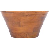 vidaXL Umivalnik iz trdne tikovine Φ40x20 cm | Shoptok.si