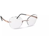  Ženske Dioptrijske naočale Silhouette Momentum Aurum L009 LN 55/17 Rose gold | shoptok.hr