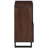 vidaXL Komoda smeđa 80 x 34 x 75 cm od masivnog drva manga | shoptok.hr
