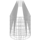 vidaXL Gabionska povišena gredica od pocinčanog željeza 610x50x50 cm | shoptok.hr