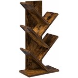  Polica za knjige u obliku drveta 4 etaže 30 x 18 x 60 cm | shoptok.hr