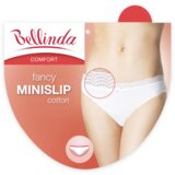 Bellinda FANCY COTTON MINISLIP - Women's panties with lace trim - white | shoptok.hr