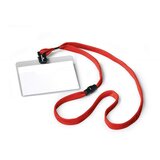 Durable Identifikacijske kartice na vrvici rdeče (8139), 10 kos, (20372278) | Shoptok.si