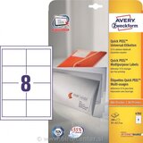 Avery Zweckform Univerzalne etikete 97 x 67,7 mm - 25/1 Cene