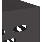 Crna Metal 90 x 40 x 60 cm Pokrov za klima uređaj Pravokutni