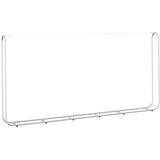  Stalak za drva za ogrjev 300x25x150 cm Pocinčani čelik | shoptok.hr
