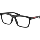 Prada Linea Rossa PS01TV 1BO1O1 L (56) Črna/Kristalna Cene