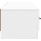 TV ormar s ladicama Bijela visokog sjaja 147 x 34,5 x 27 cm | Eponuda.com