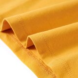  Dječja majica dugih rukava tamna oker boja 104 | shoptok.hr