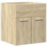  3-dijelni set kupaonskog namještaja boja hrasta sonome drveni Smeđa 41 x 38.5 x 46 cm | Shoptok.si