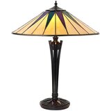  Endon 64045 - Stona lampa Tiffany DARK STAR 2xE27/60W/230V prečnik 49 cm | Eponuda.com