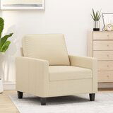The Living Store Fotelj krem 60 cm blago - Fotelj, (21836587) | Shoptok.si