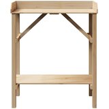  Stol za presađivanje s policom Prirodna 75 x 40 x 90 cm | shoptok.hr