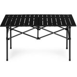 Multi Garden sklopivi kamping stol 95 × 55 cm s torbom za nošenje, crni | shoptok.hr