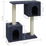  Penjalica za mačke sa stupovima za grebanje tamnosiva 60 cm | shoptok.hr