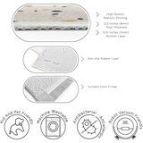 Mila Home Kremno bela pralna preproga 120x180 cm Cracked Terrazzo – | Shoptok.si