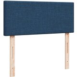 vidaXL Box spring postelja z vzmetnico modra 120x190 cm blago, (21306686) | Shoptok.si